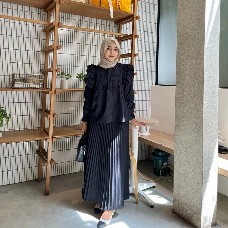 NOLYN BLOUSE BY BOONAA | BKK BLOUSE | COTTON BANGKOK | BLOUSE BANGKOK - Gambar 4