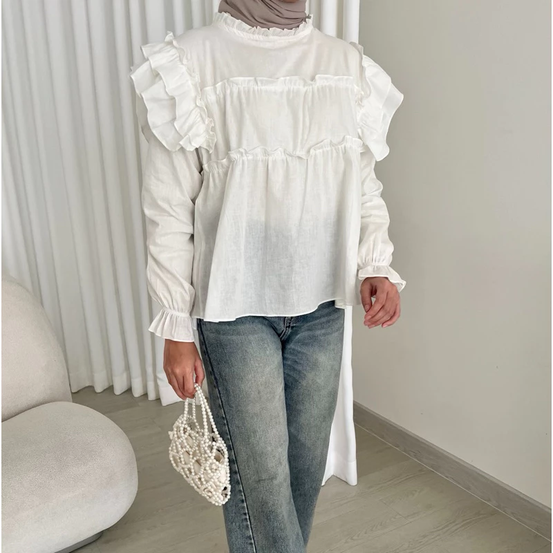 NOLYN BLOUSE BY BOONAA | BKK BLOUSE | COTTON BANGKOK | BLOUSE BANGKOK - Gambar 3