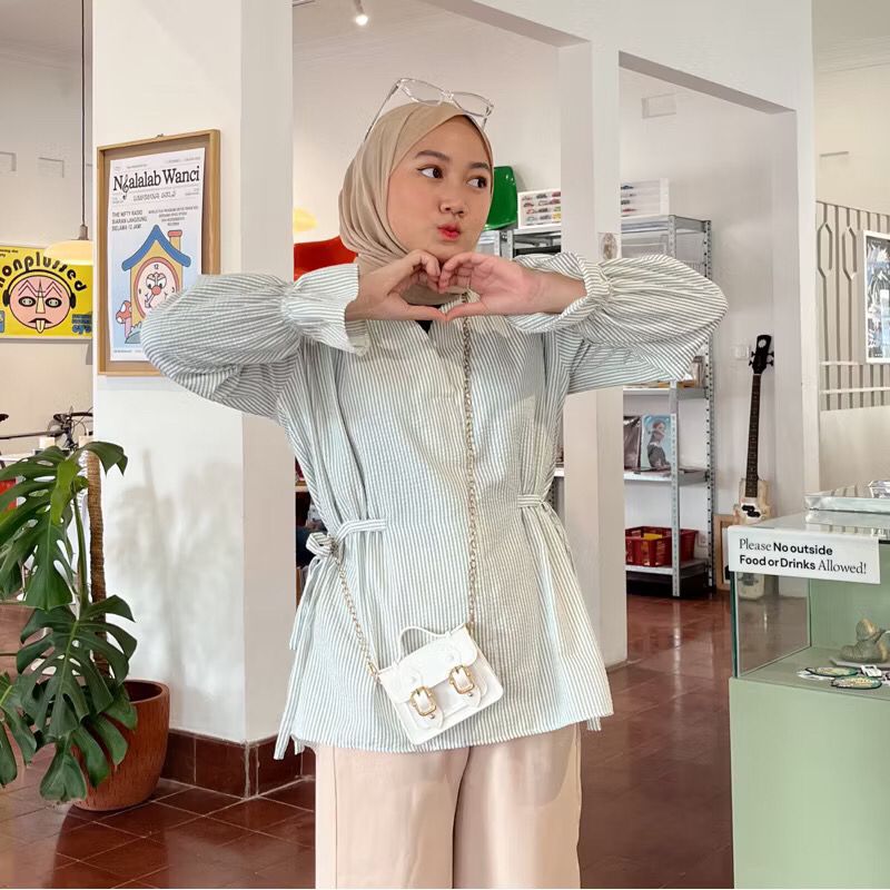 DARA BLOUSE BY BOONAA - Gambar 2