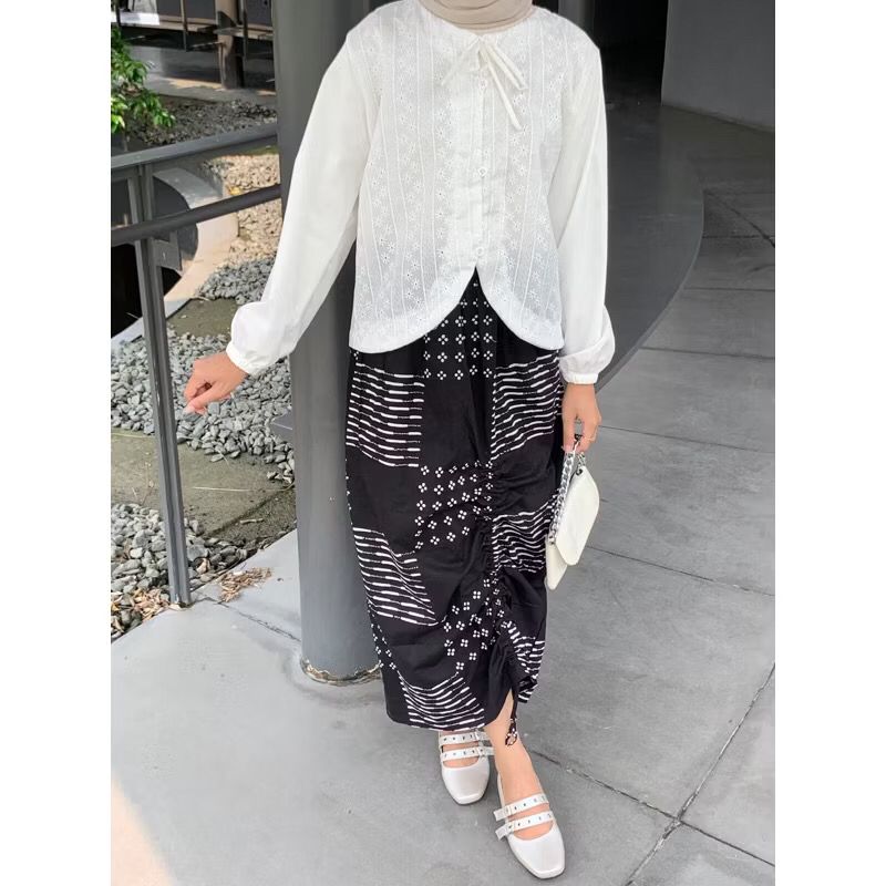 KARTINI SKIRT BY BOONAA - ROK SERUT BATIK - Gambar 3